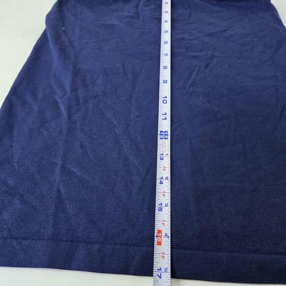 Cato Tank Top Womens Medium Navy Blue Stretch Spaghetti Strap Camisole Layering - Picture 6 of 7